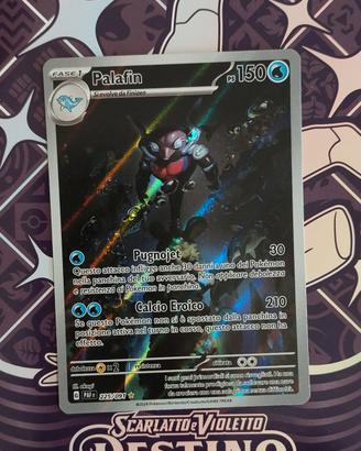 carta pokemon palafin AR fuoriserie 