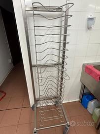 CARRELLO PORTA TEGLIE TONDE