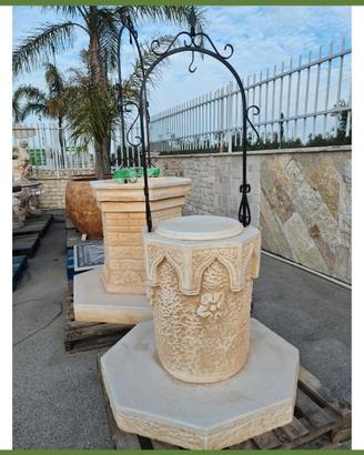 Pozzo Piccolo da Giardino cm. 95x95x180 h.