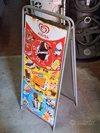 Gelati Algida tabelle lamiera vintage pubblicita