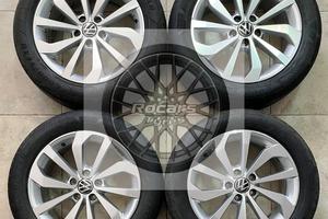 Cerchi 17 diamantati e pneumatici Volkswagen T-Roc