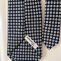 Marinella cravatta blu micro fantasia