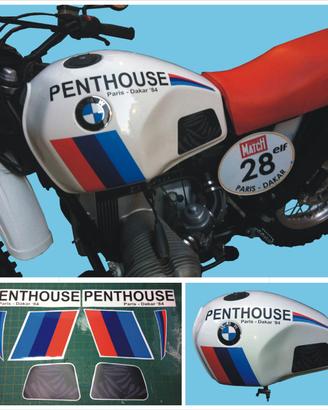 Adesivi kit PENTHOUSE - BMW R 80 GS Paris Dakar
