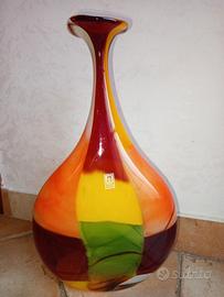 vaso artistico vetro di Murano