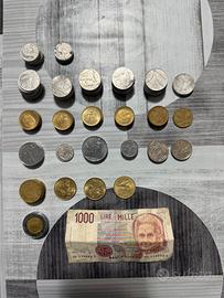 monete italiane di taglio diverso