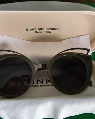 Occhiali da sole PINKO  Cat-eye verde militare 