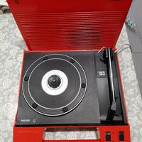 Fonovaligia Philips AF180 rossa con Scatola