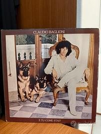 Vinile Claudio Baglioni e tu come stai?