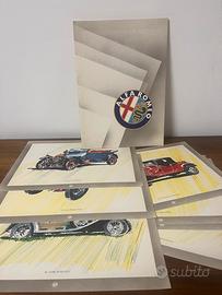 Stampe vintage da collezione Alfa Romeo