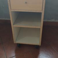 MOBILETTO con ruote cucina camera PC