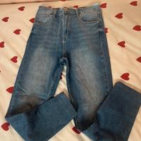 Jeans vita alta donna