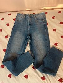 Jeans vita alta donna