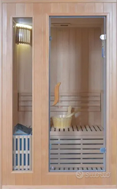 Sauna Finlandese con stufa Sawo