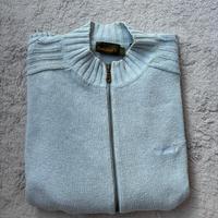 Maglione Timberland zip intera Lino e Cotone