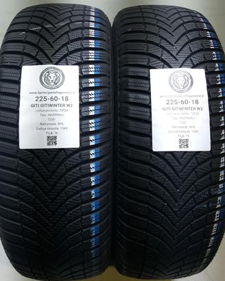 2 GOMME 225 60 18 GITI A72530