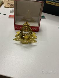 Decorazioni di Natale vintage in ottone