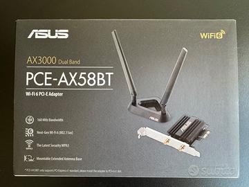 ASUS PCE-AX58BT Scheda Wi-Fi 6 + Bluetooth 5.0