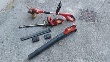 kit soffiatore, tagliasiepi, tagliabordi