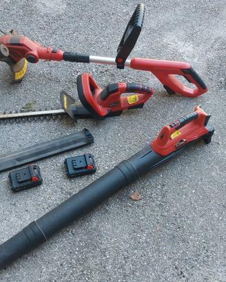 kit soffiatore, tagliasiepi, tagliabordi