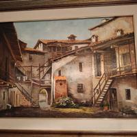 Quadro Nelly Zadra 1991 olio su tela