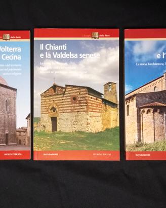 Lotto 2 libri viaggi turismo di fede Toscana