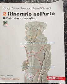 libro 2 superiore itinerario nell'arte ed. arancio