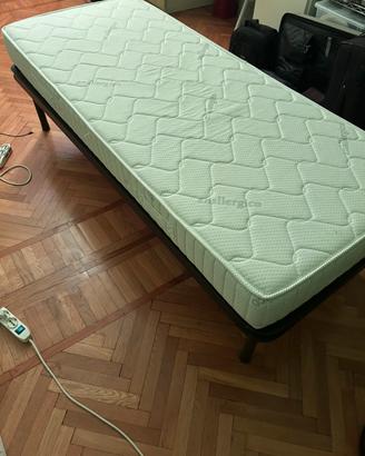 Letto singolo (materasso + struttura con doghe)