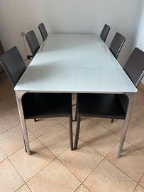 Tavolo bontempi con 6 sedie