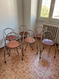 6 sedie vintage
