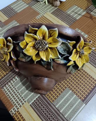 N.4 applique in ceramica siciliana