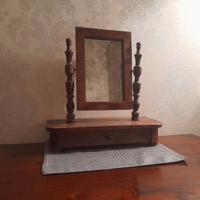 SPECCHIERA DA TAVOLO CON CASSETTO