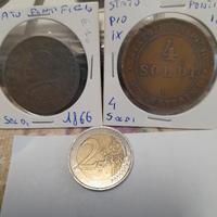 lotto 2 monete Stato Pontificio 