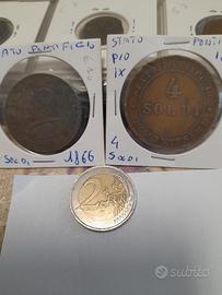lotto 2 monete Stato Pontificio 