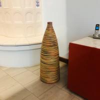 Vaso ceramica stile africano - arredamento interni