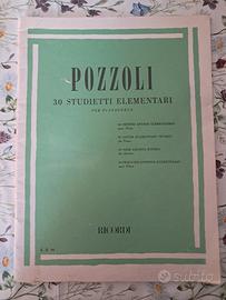 pozzoli 30 studietti elementari per pianoforte