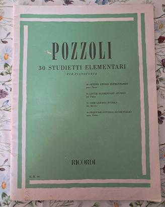 pozzoli 30 studietti elementari per pianoforte