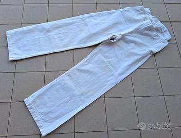 Pantaloni bianchi estivi Marina Militare anni '50
