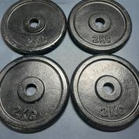 4 dischi da 2k  in ghisa foro 28mm e 4 dischi da1k