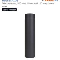 Tubo cannafumaria 120mm