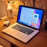 MacBook Pro 15” 256GB CONS.mano + adobe+office