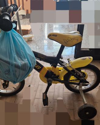 Bici con rotelle Valentino Rossi