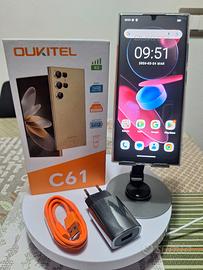 Smartphone Oukitel C61 Nero 128GB