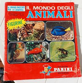 Album figurine "il mondo degli animali" 1970