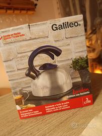 Bollitore con fischietto Galileo - Modello "London