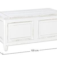 Cassapanca Bizzotto shabby chic country provenzale