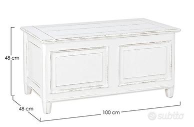 Cassapanca Bizzotto shabby chic country provenzale