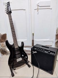 Chitarra Ibanez Serie GIO + Amplificator Fender