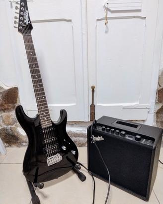 Chitarra Ibanez Serie GIO + Amplificator Fender