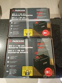2 batterie 12ah parkside 