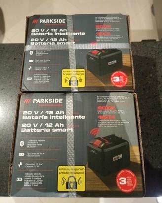 2 batterie 12ah parkside 